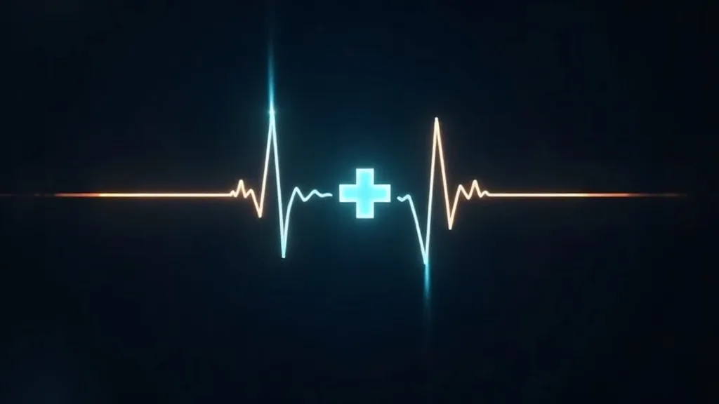 Healthcare Information Systems — abstract data-visualization in TURKAY navy and gold