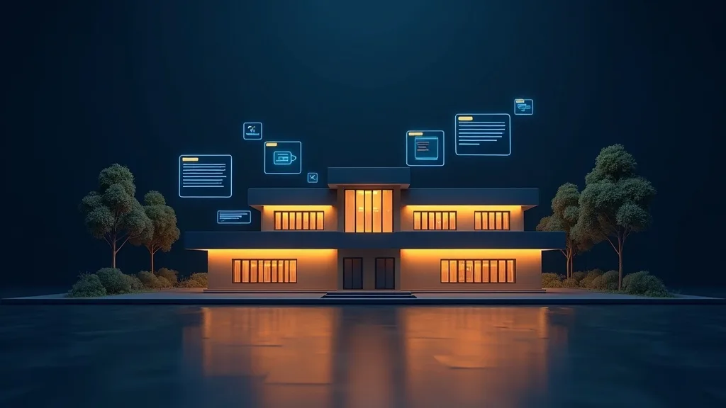 Education Management System — abstract data-visualization in TURKAY navy and gold