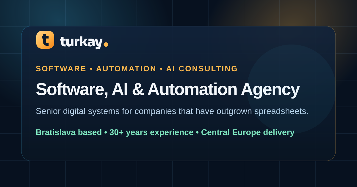 Turkeys Test Software Senior Software, AI & Automation Engineer in Central Europe | TURKAY